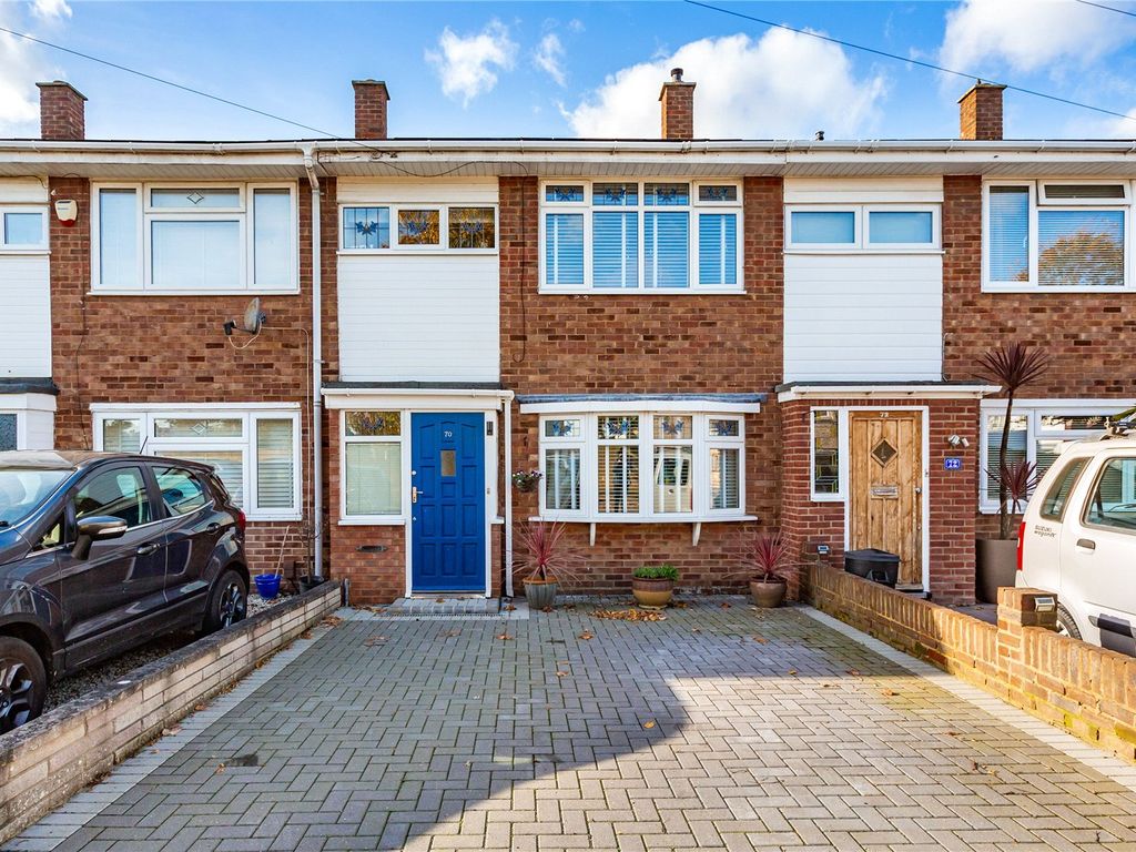 3 bed terraced house for sale in Woburn Avenue, Hornchurch RM12, £425,000