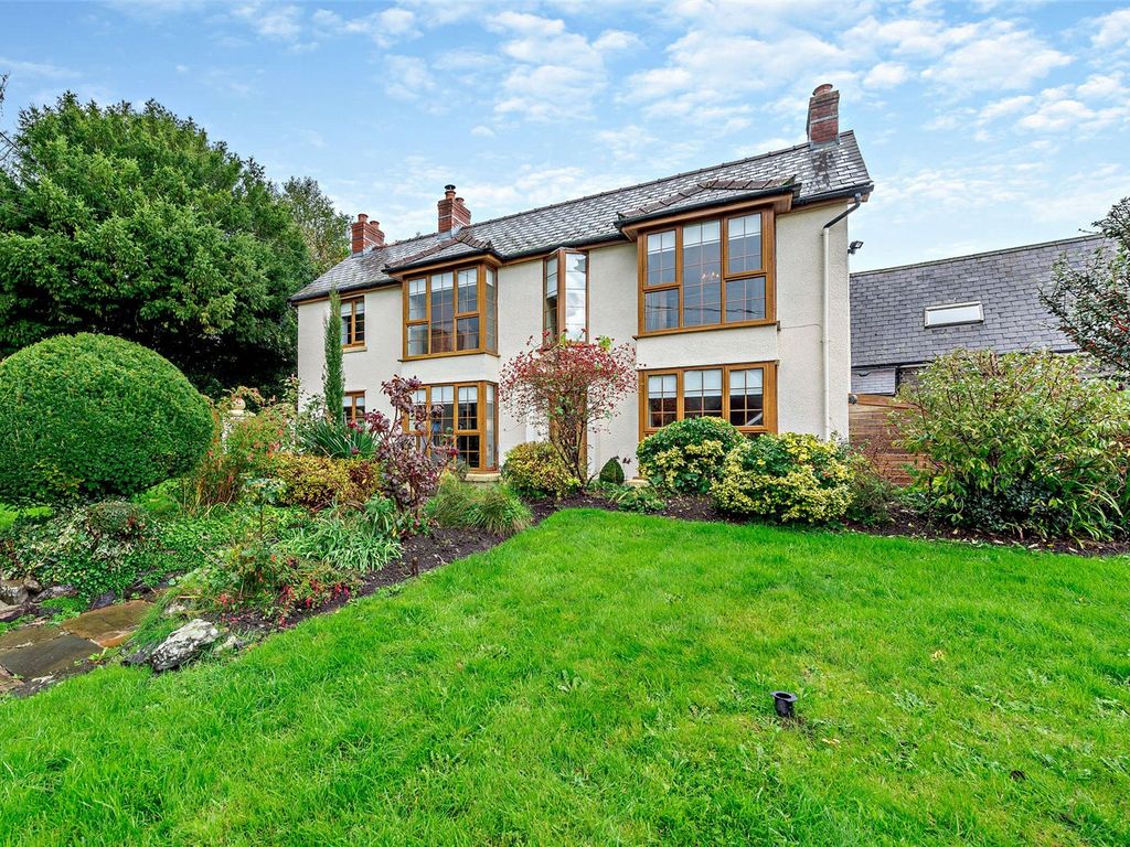 4 bed detached house for sale in Llanegwad, Nantgaredig, Carmarthen, Carmarthenshire SA32, £495,000