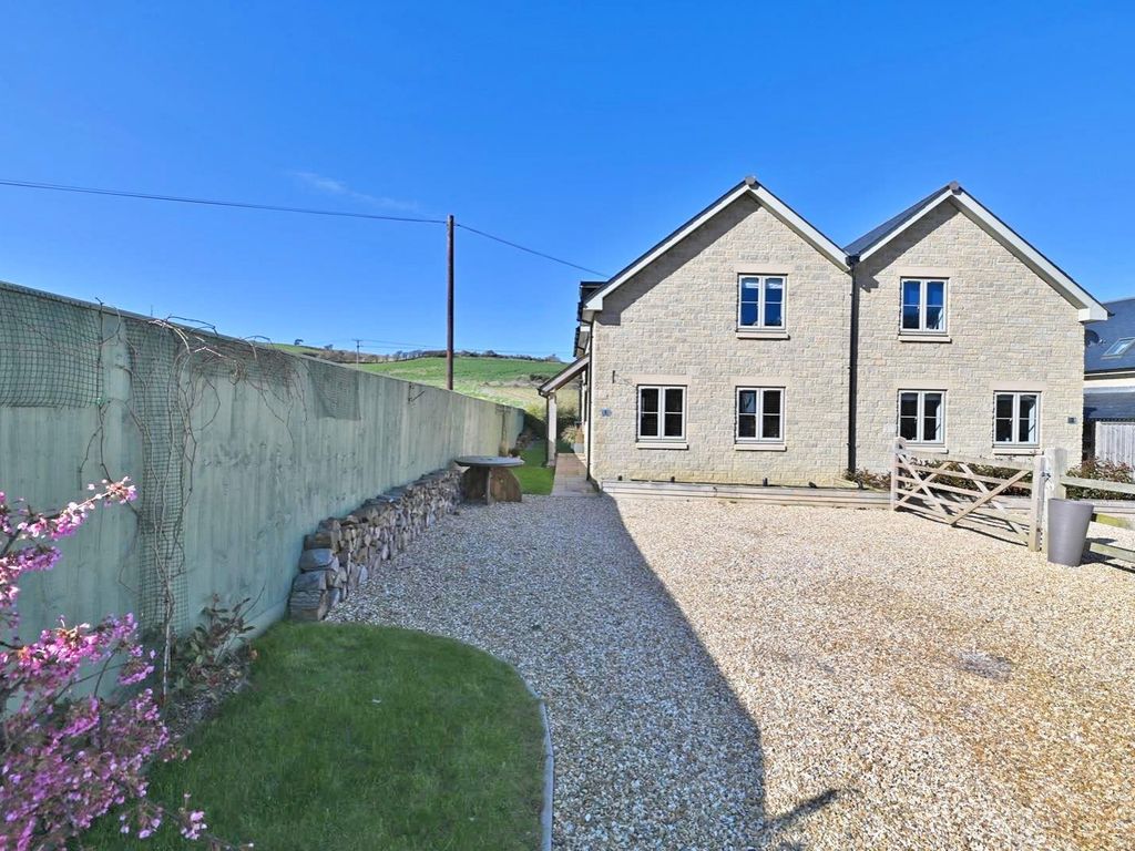 3 bed semi-detached house for sale in Blackgang Road, Niton, Ventnor PO38, £430,000