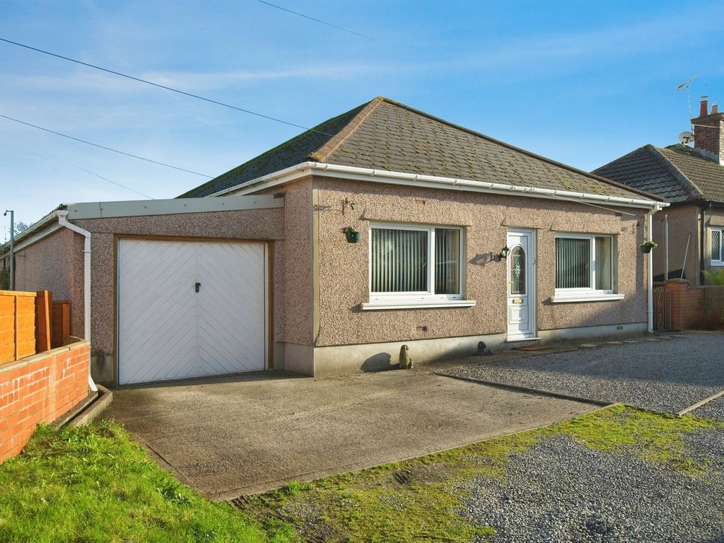 2 bed detached bungalow for sale in Reynolds Close, North Cornelly, Bridgend CF33, £230,000
