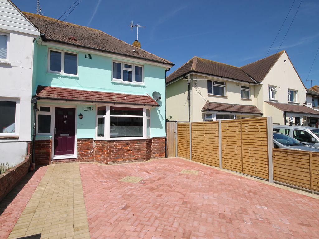 3 bed semi-detached house to rent in West Way, Lancing BN15, £1,595 pcm