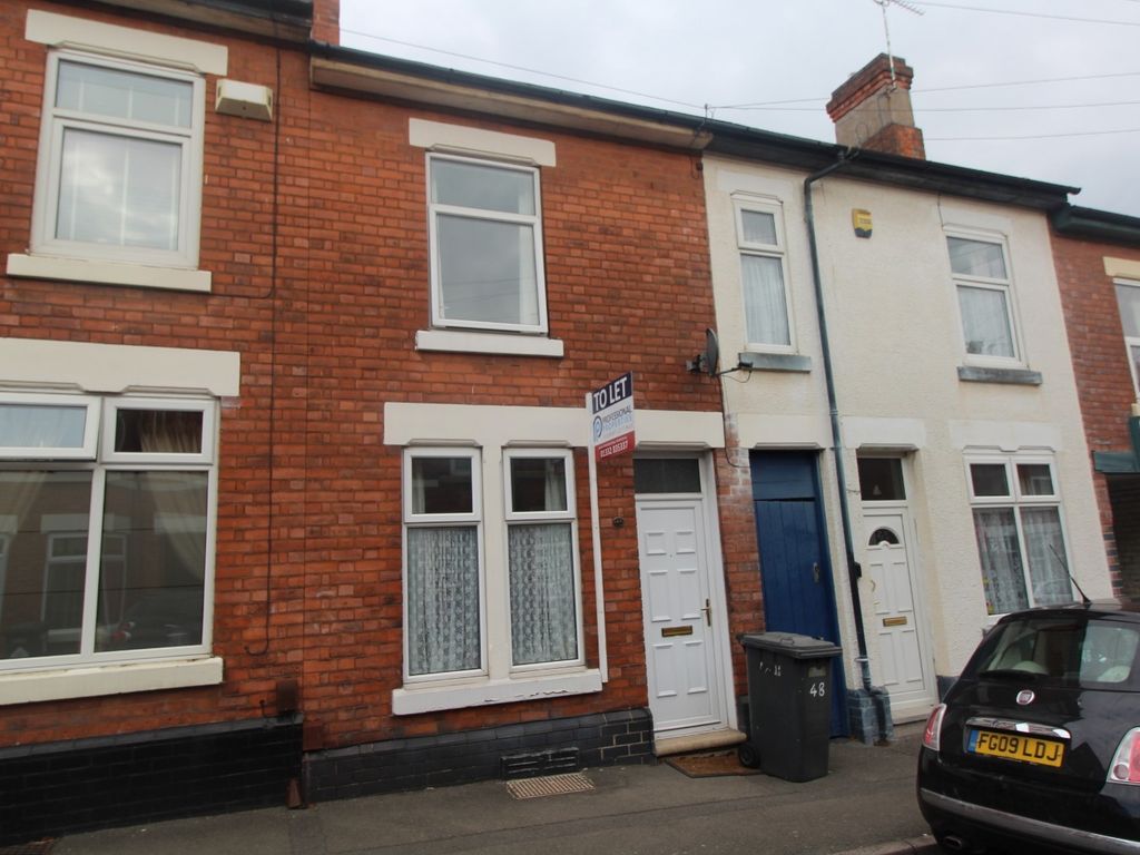 2 bed terraced house to rent in Wild Street, Derby, Derbyshire DE1, £867 pcm