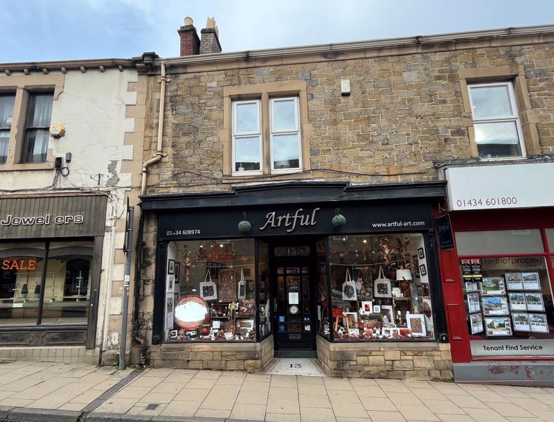 Retail premises to let in 13 Battle Hill, Hexham, Northumberland NE46, £14,000 pa