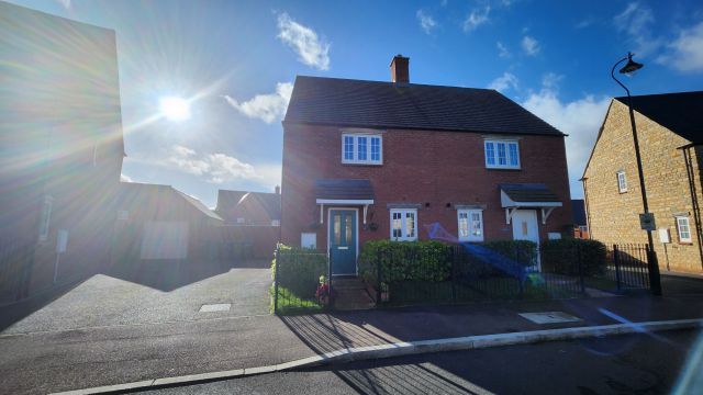 2 bed semi-detached house for sale in Pianoforte Road, Roade, Northampton NN7, £259,995