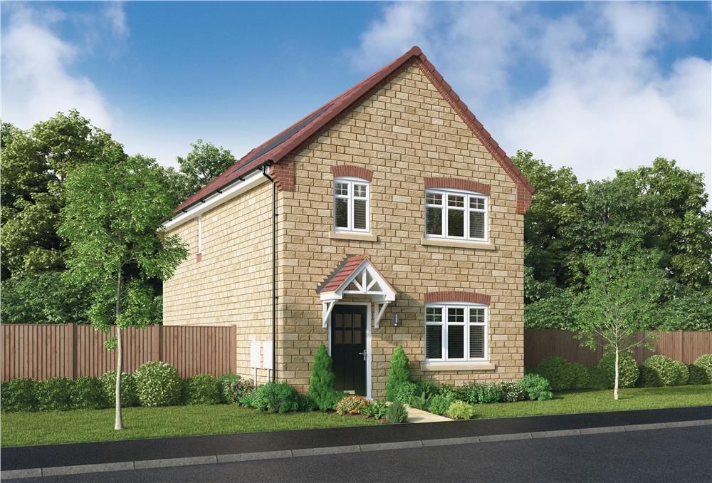 New home, 3 bed detached house for sale in "The Hampton" at Bent House Lane, Durham DH1, £273,950