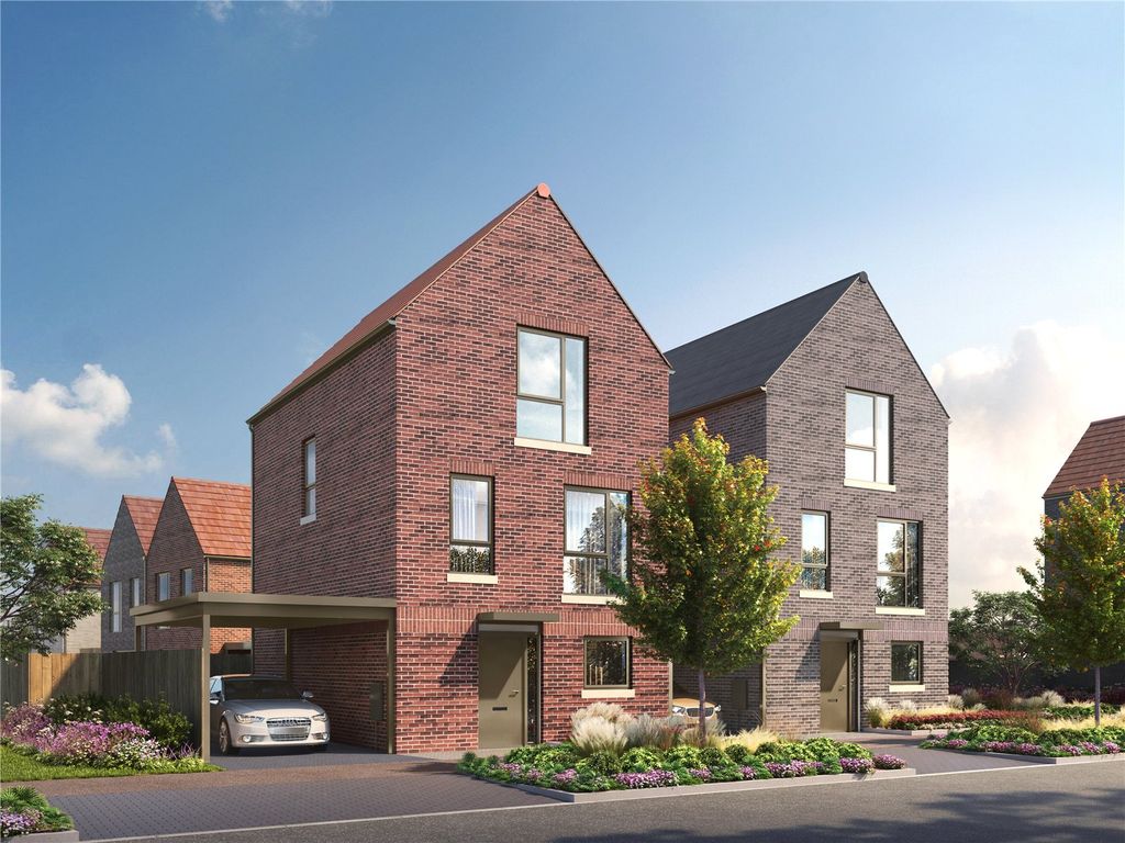 New home, 3 bed detached house for sale in Marleigh, Newmarket Road, Cambridge CB5, £724,950