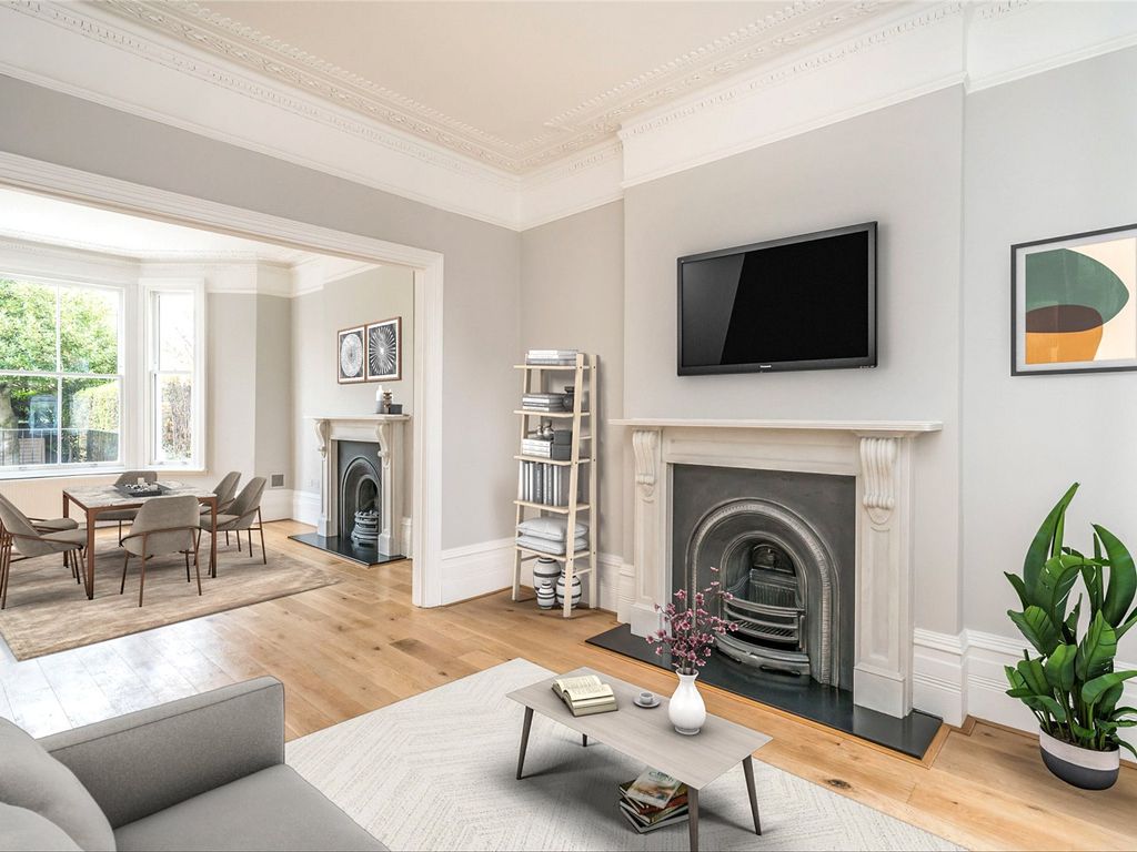 6 bed end terrace house for sale in Clapham Common North Side, Clapham, London SW4, £3,550,000