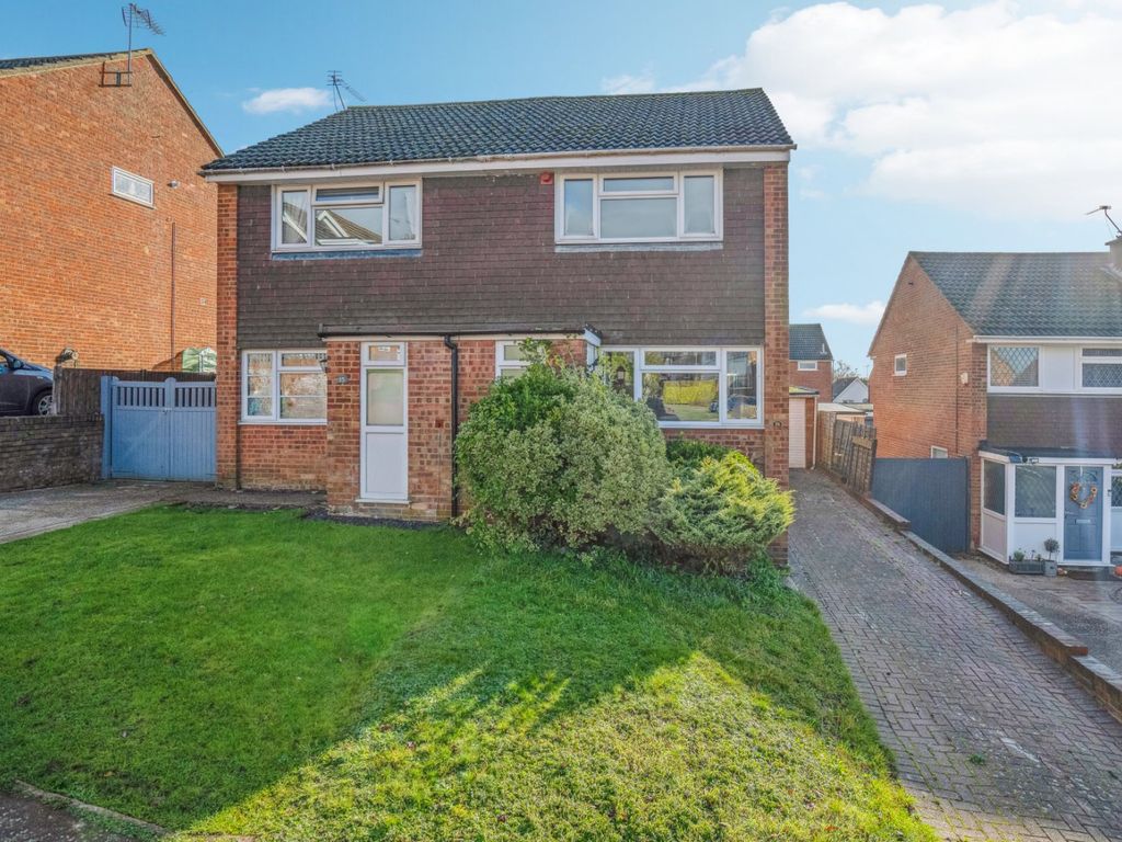 2 bed semi-detached house for sale in Saltash Close, Loudwater, High Wycombe HP13, £400,000