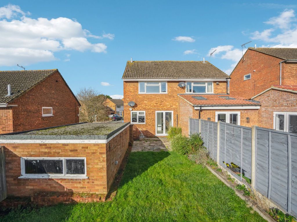 2 bed semi-detached house for sale in Saltash Close, Loudwater, High Wycombe HP13, £400,000