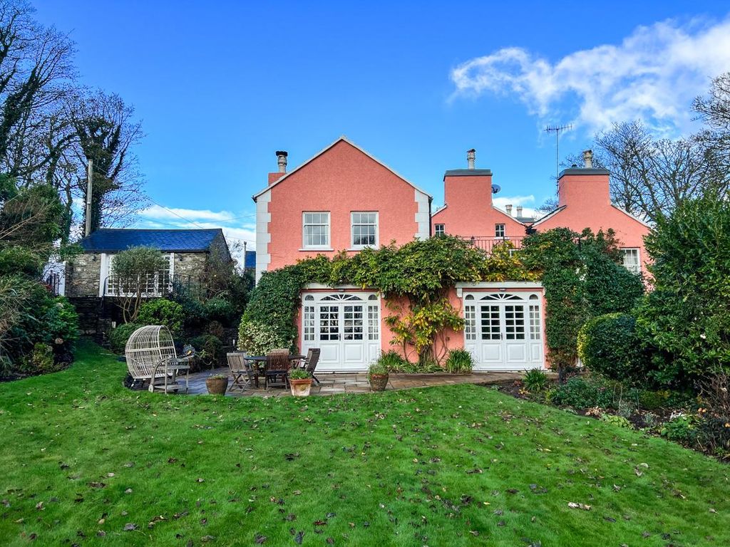 5 bed detached house for sale in Ballig House, Oak Hill, Port Soderick IM4, £1,395,000