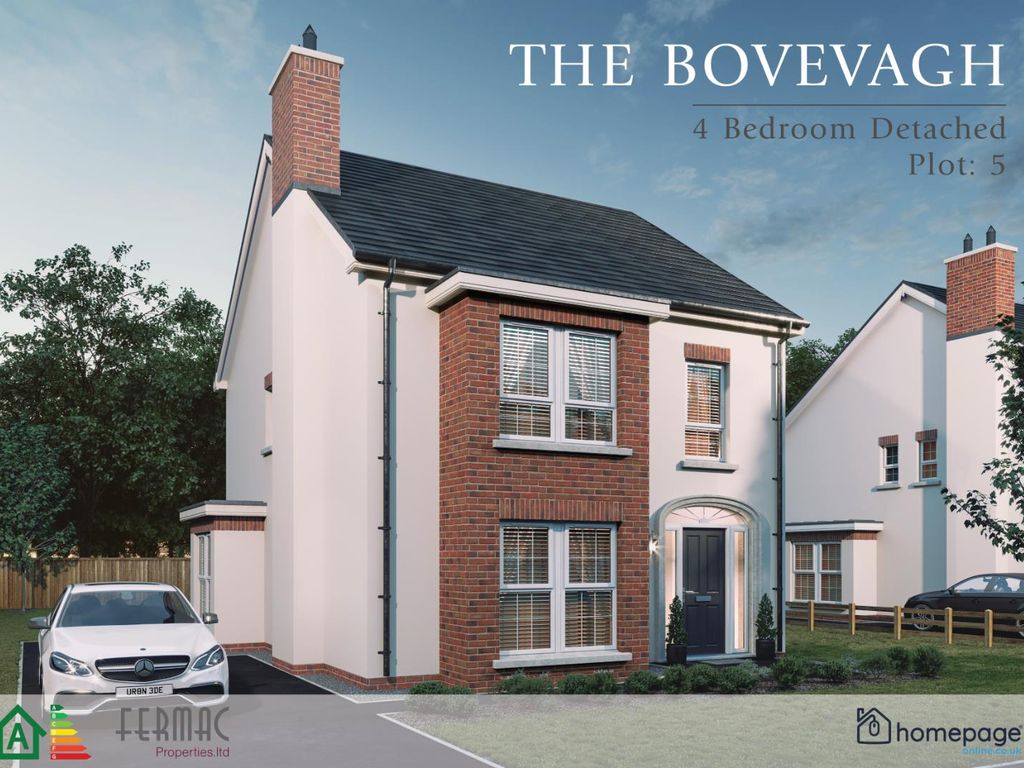 New home, 4 bed detached house for sale in The Bovevagh, Benbraddagh Rise, Dungiven BT47, £199,950