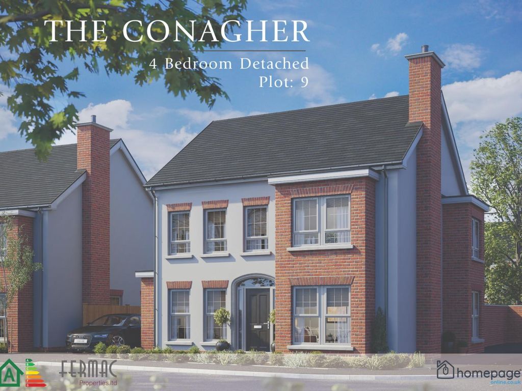 New home, 4 bed detached house for sale in The Conagher, Benbraddagh Rise, Dungiven BT47, £239,950