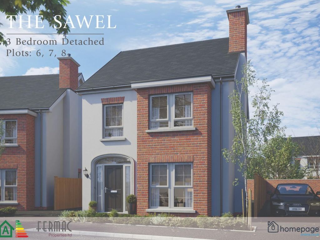 New home, 3 bed detached house for sale in The Sawel, Benbradagh Rise, Dungiven BT47, £182,500