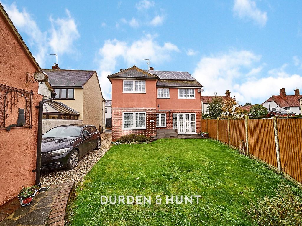 4 bed detached house for sale in The Street, High Roding, Dunmow CM6, £475,000