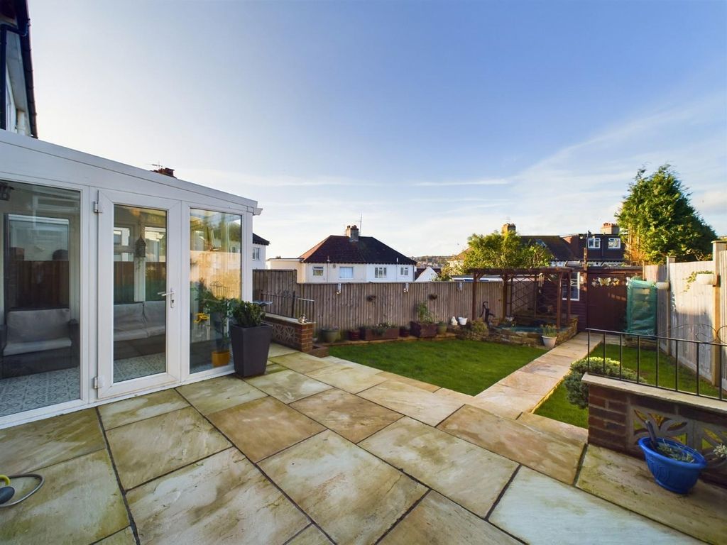 3 bed semi-detached house for sale in Bevendean Crescent, Brighton BN2, £375,000