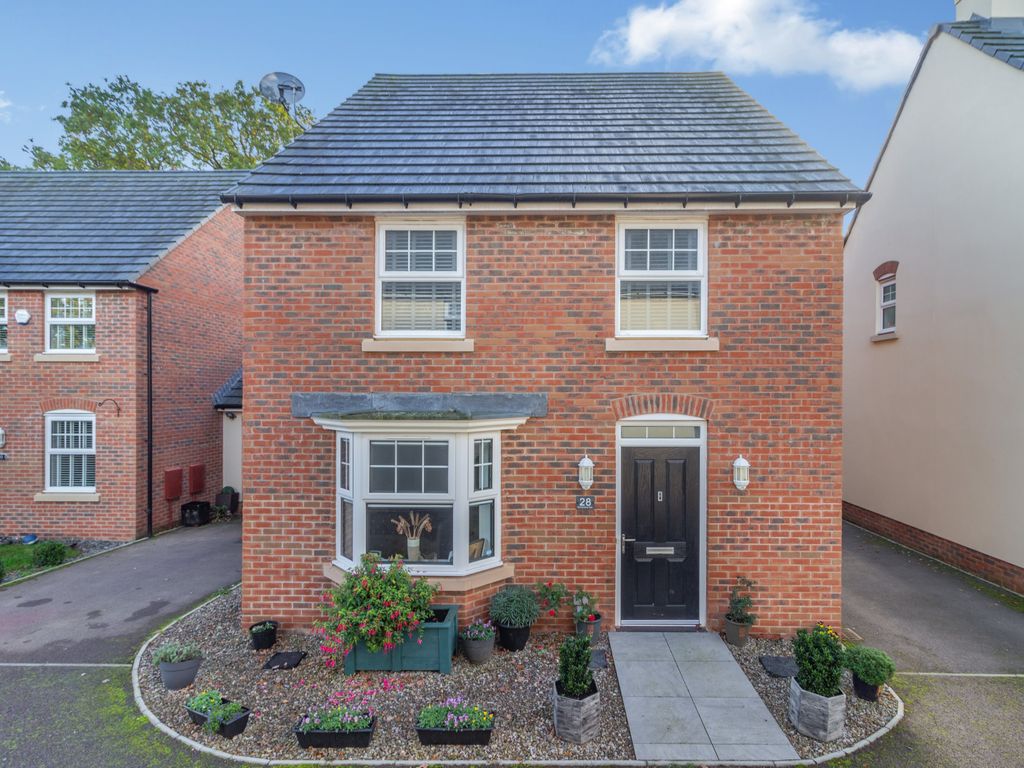 4 bed detached house for sale in Mid Summer Way, Monmouth, Monmouthshire NP25, £375,000