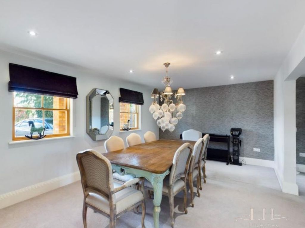 5 bed detached house for sale in Coxtie Green Road, Pilgrims Hatch, Brentwood CM14, £1,300,000