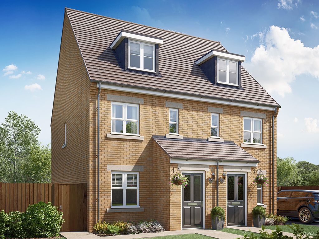 New home, 3 bed semi-detached house for sale in "The Saunton" at Doddington Road, Chatteris PE16, £263,000