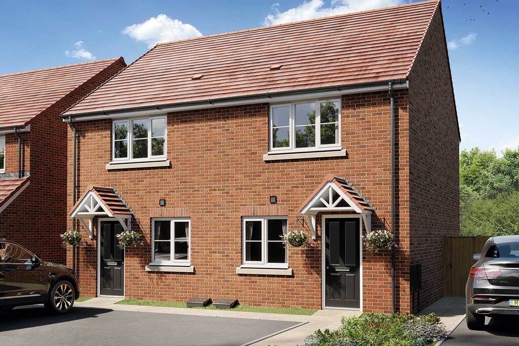 New home, 2 bed semi-detached house for sale in "The Hardwick" at Walsingham Drive, Runcorn WA7, £202,995