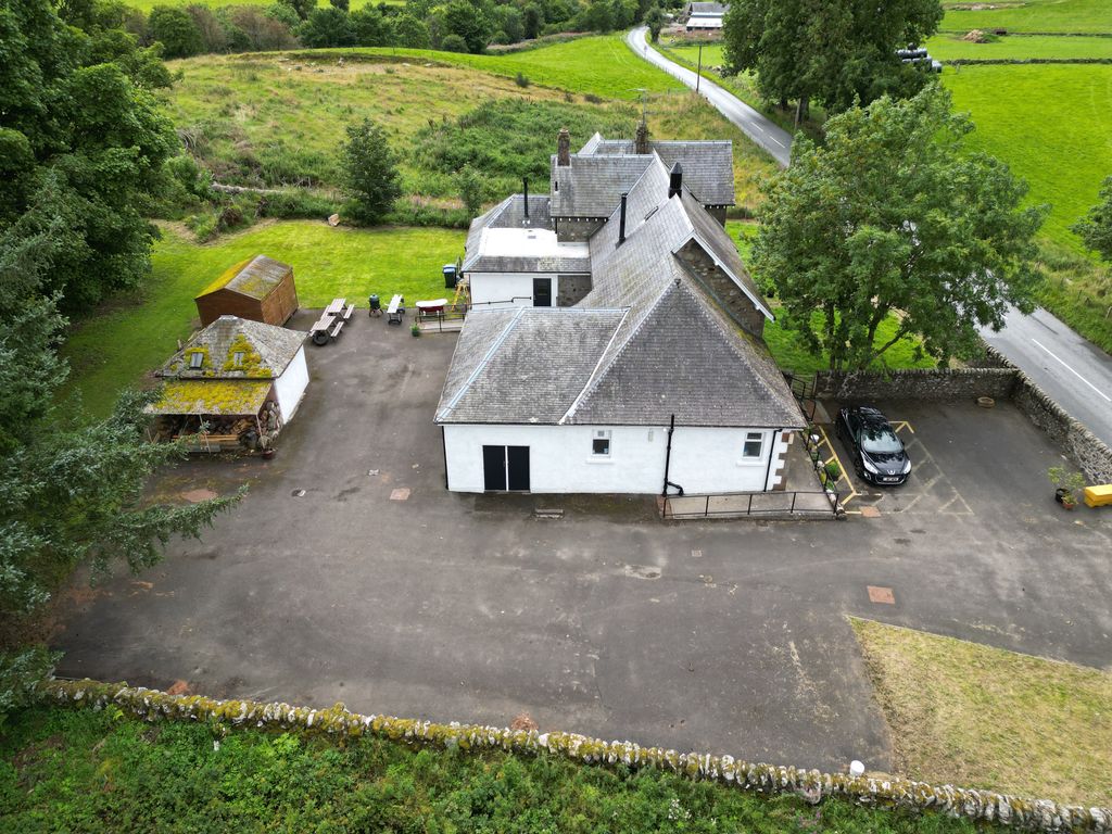 4 bed detached house for sale in Bridge Of Cally, Blairgowrie PH10, £325,000