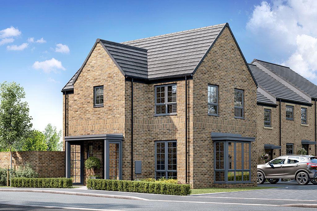 New home, 3 bed semi-detached house for sale in "The Lea" at Lambley Lane, Gedling, Nottingham NG4, £349,995