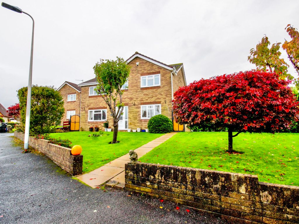 5 bed detached house for sale in The Hollies, Quakers Yard, Treharris CF46, £450,000