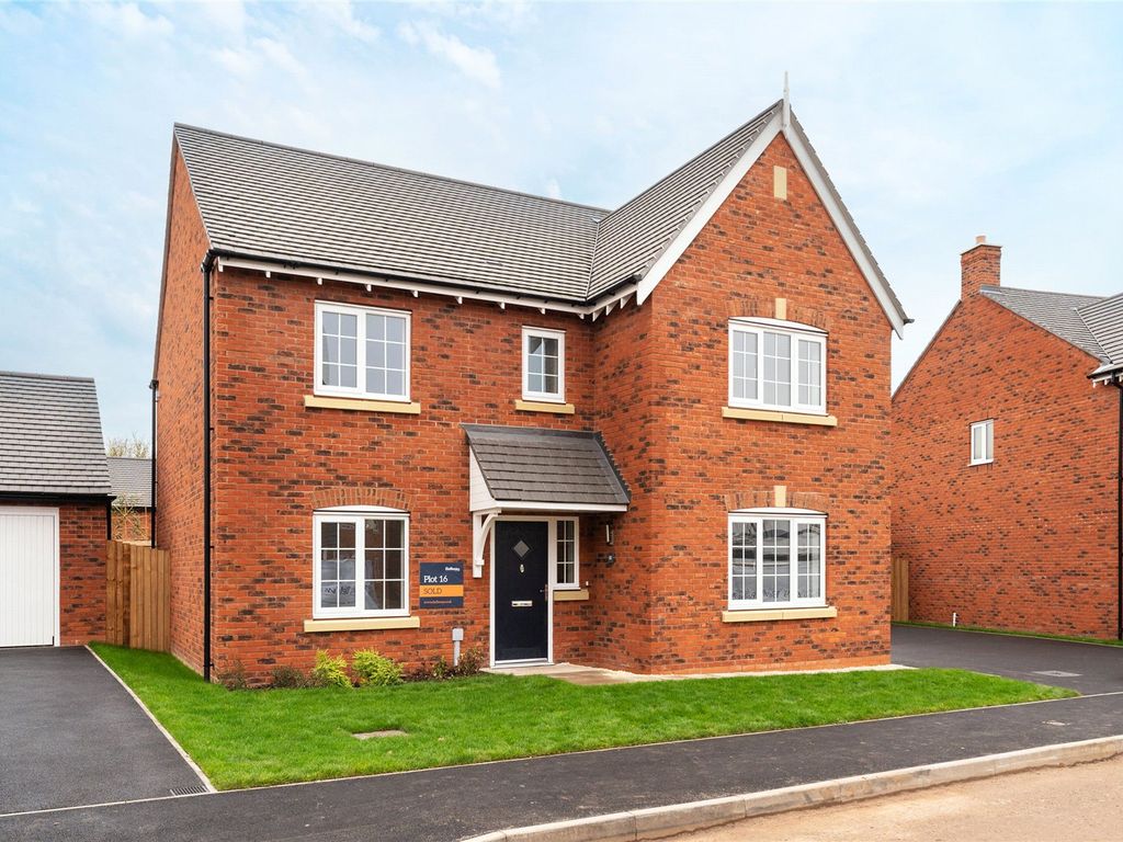 New home, 4 bed detached house for sale in Rolleston Manor, Rolleston On Dove, Staffordshire DE13, £499,995