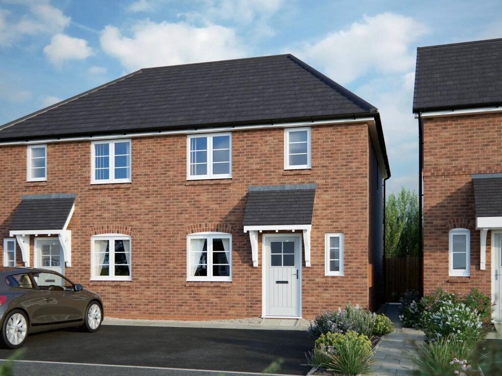 New home, 3 bed semi-detached house for sale in Tatenhill, Burton-On-Trent, Staffordshire DE13, £269,950