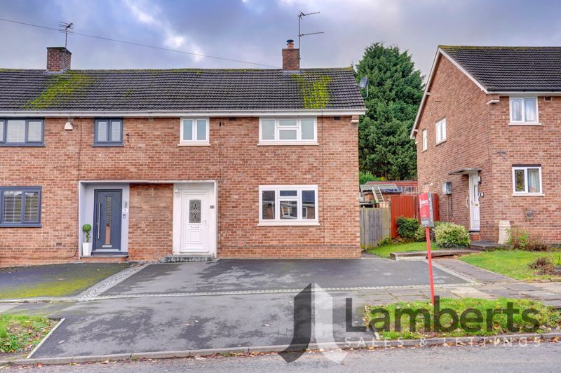 3 bed semi-detached house for sale in Greenlands Avenue, Greenlands, Redditch B98, £240,000