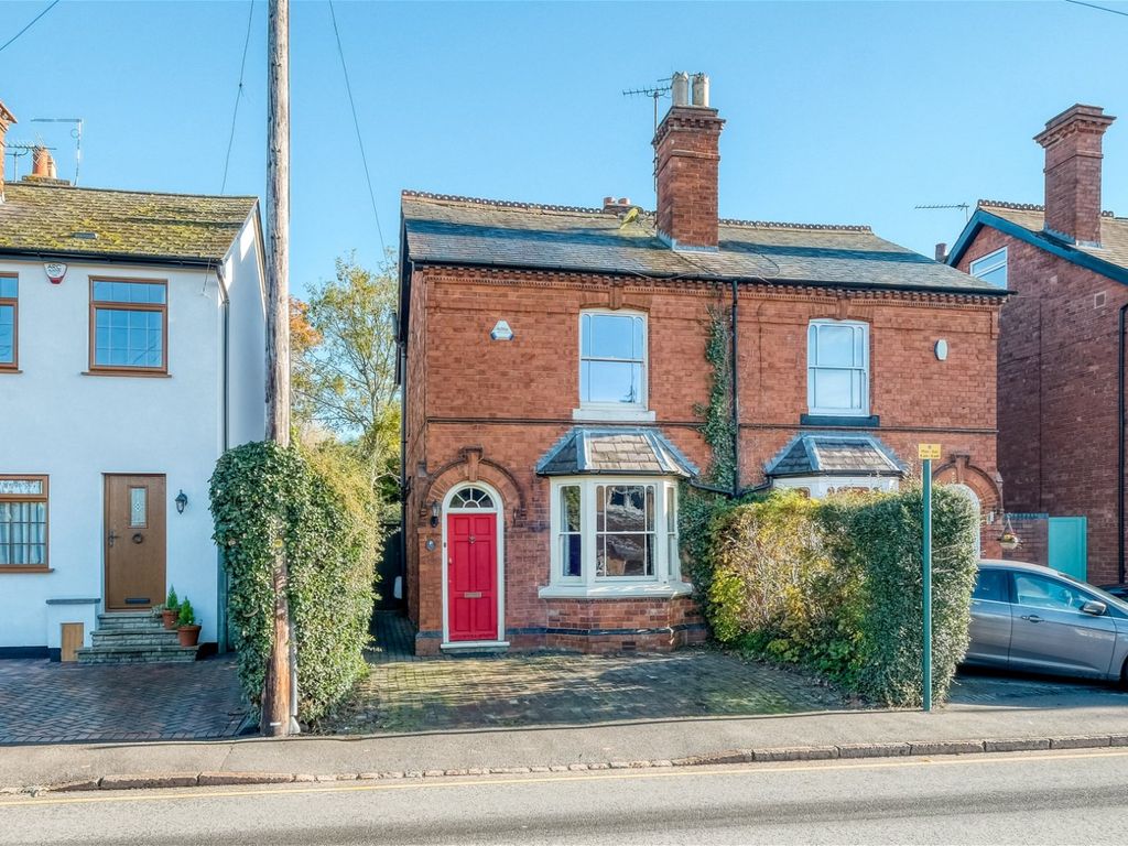 2 bed semi-detached house for sale in Lodge Road, Knowle, Solihull B93, £375,000