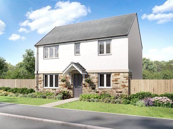 New home, 3 bed detached house for sale in Bickland Hill, Falmouth, Cornwall TR11, £400,000