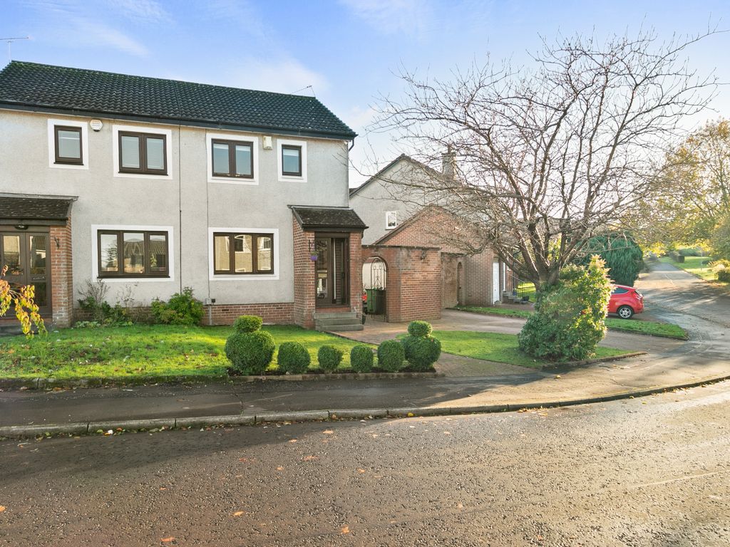 2 bed semi-detached house for sale in Ballantrae Drive, Newton Mearns, Glasgow G77, £215,000