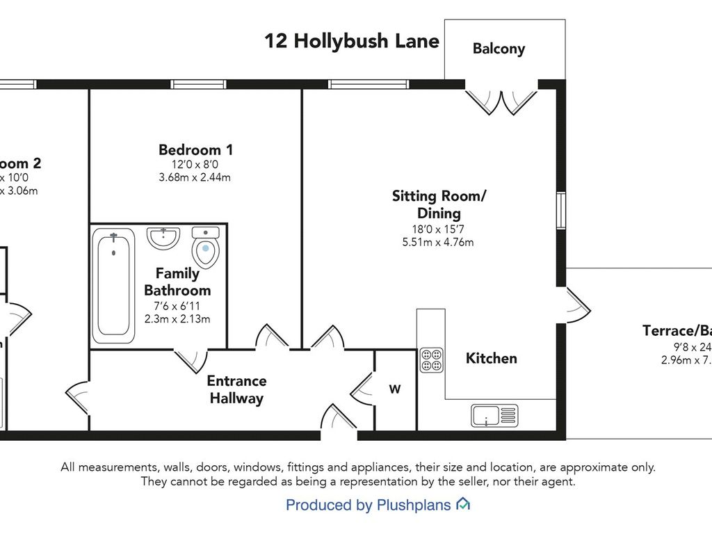 New home, 2 bed flat for sale in Flat 3/03, 12 Hollybush Lane, Castlebank, Inverclyde PA14, £199,000