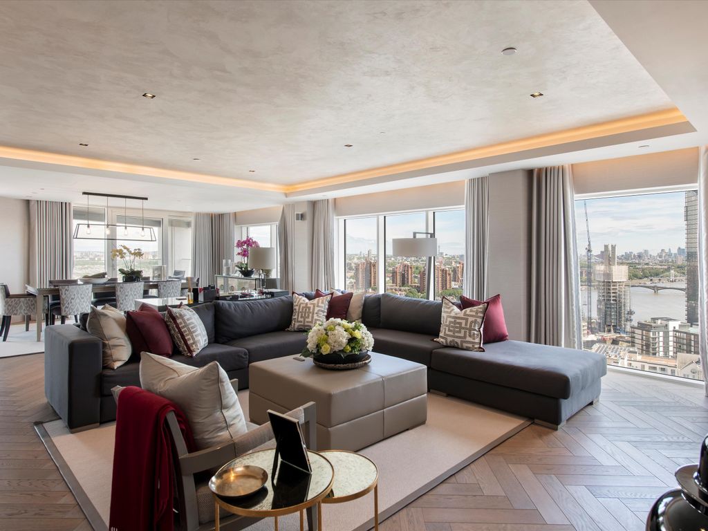 5 bed flat for sale in Chelsea Creek Tower, London SW6, £5,750,000