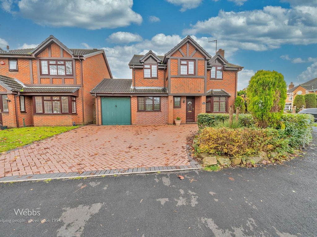 4 bed detached house for sale in Spring Meadow, Cheslyn Hay, Walsall WS6, £495,000