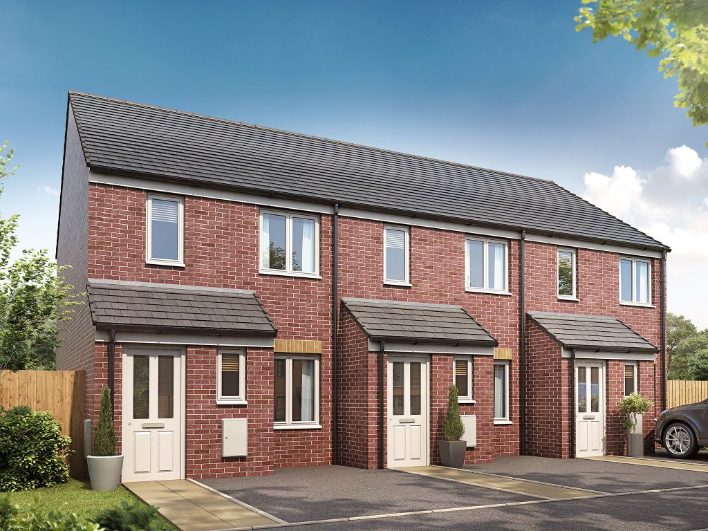 New home, 2 bed semi-detached house for sale in "The Alnwick" at Llangewydd Road, Bridgend CF31, £204,995