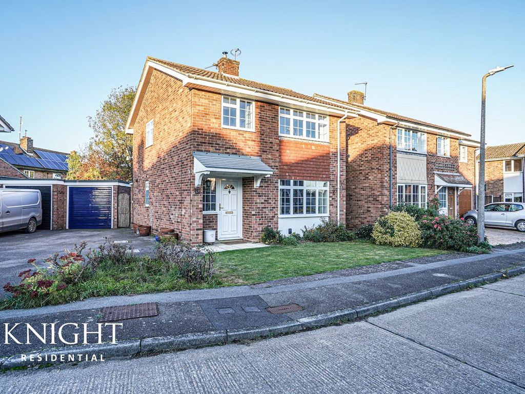 3 bed detached house for sale in Church Grove, Aldham, Colchester CO6, £350,000