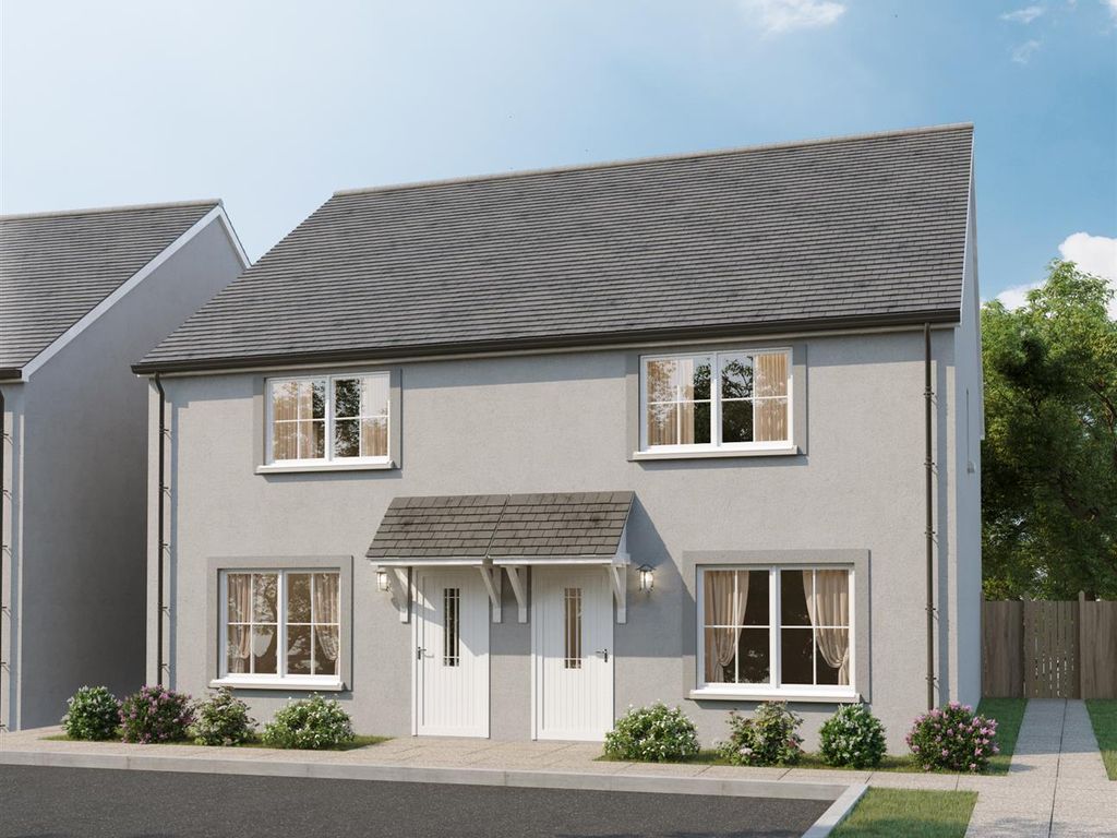 New home, 3 bed semi-detached house for sale in Anderton Road, Carkeel, Saltash PL12, £88,000