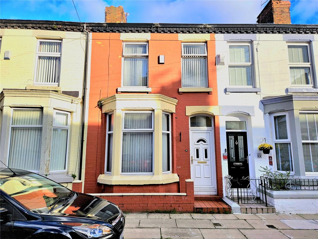 3 bed terraced house for sale in Whitland Road, Liverpool, Merseyside L6, £115,000