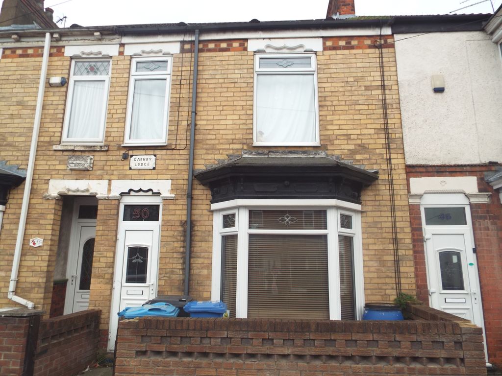 3 bed terraced house for sale in Portobello Street, Hull HU9, £115,000