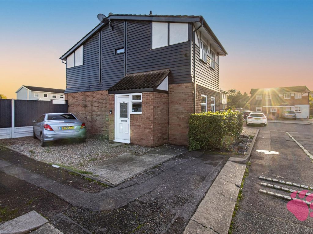 3 bed end terrace house for sale in Cockerell Close, Burnt Mills SS13, £325,000