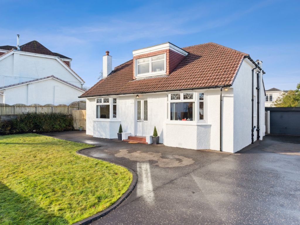 3 bed detached bungalow for sale in Hazelwood Avenue, Newton Mearns, East Renfrewshire G77, £420,000