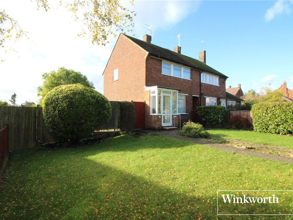 2 bed semi-detached house for sale in Morpeth Avenue, Borehamwood, Hertfordshire WD6, £375,000