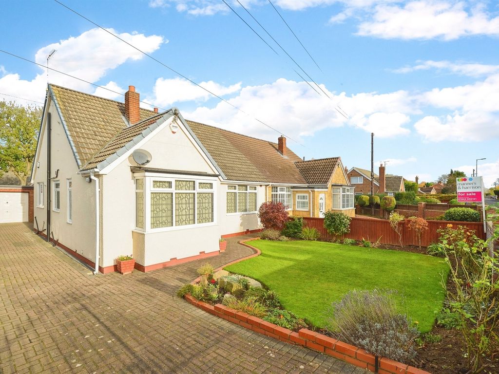 2 bed semi-detached bungalow for sale in Darlington Lane, Stockton-On-Tees TS19, £190,000
