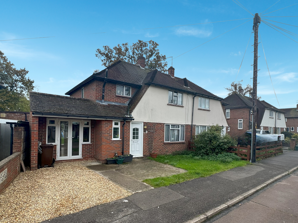 3 bed semi-detached house for sale in Green Farm Road, Bagshot GU19, £425,000