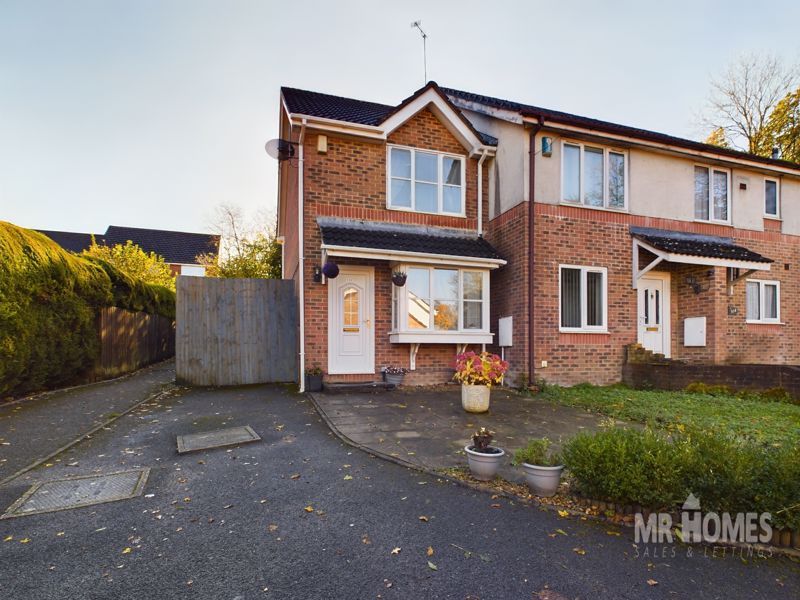 2 bed end terrace house for sale in Coedriglan Drive, Michaelston-Super-Ely, Cardiff CF5, £195,000