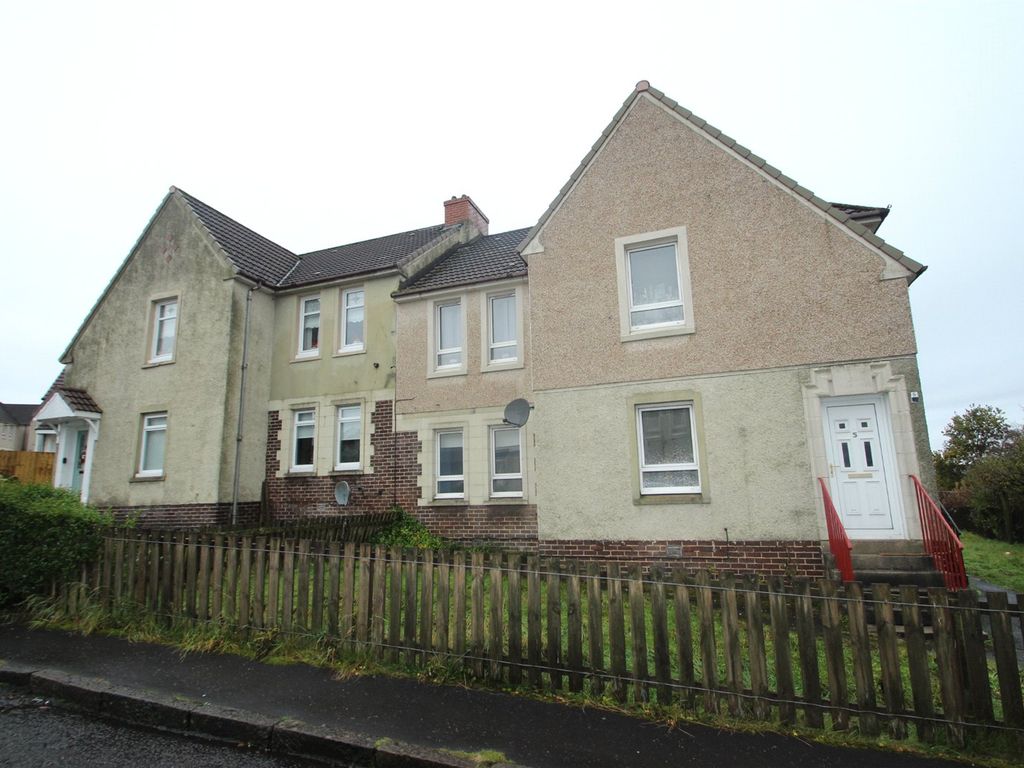 2 bed flat for sale in Bent Road, Chapelhall, Airdrie ML6, £45,000