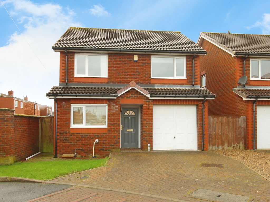 4 bed detached house for sale in Strawberry Mews, Stakeford, Choppington NE62, £179,995