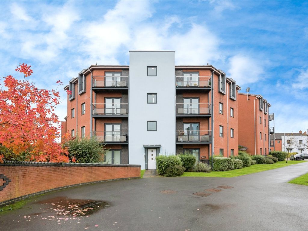 2 bed flat for sale in Pear Tree Close, Lichfield, Staffordshire WS14, £200,000