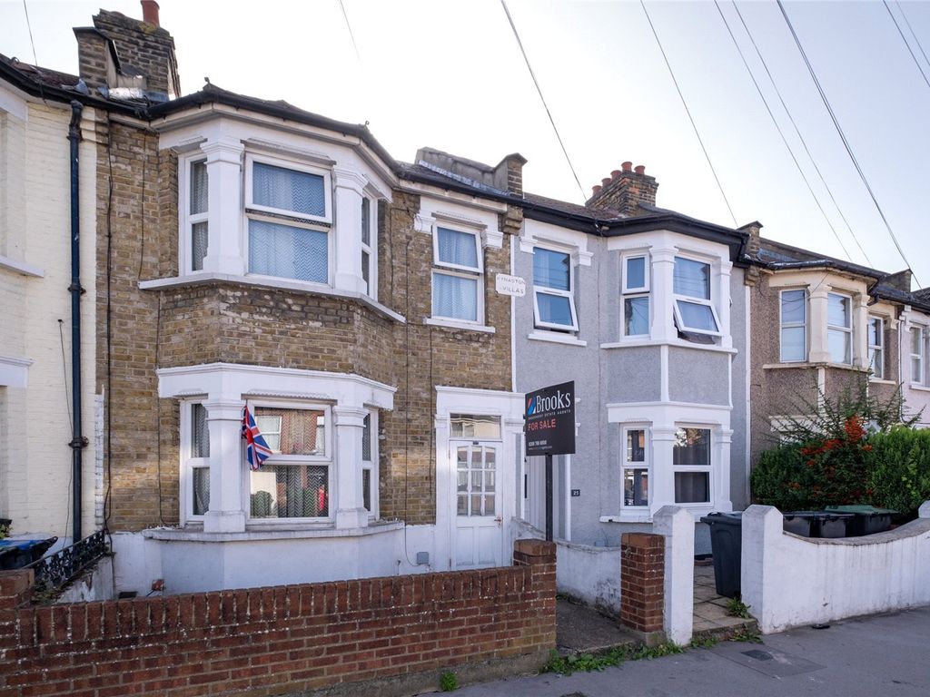 4 bed terraced house for sale in Kynaston Road, Thornton Heath, Croydon, Croydon CR7, £425,000